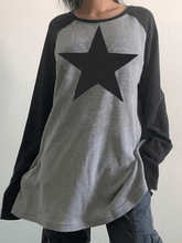 Vintage Star Y2K Langarm T-Shirt